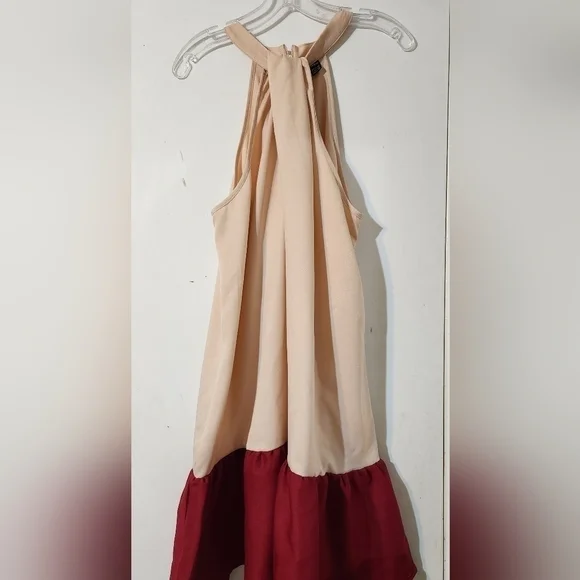 Halter two toned dress - Picture 5 of 11